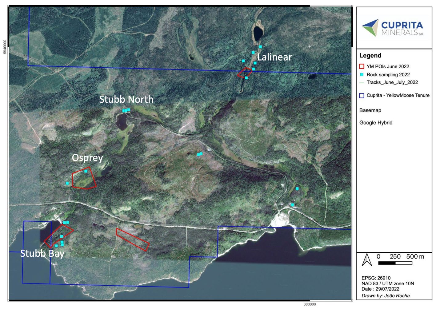 Figure 5: Stubb Bay - Lalinear