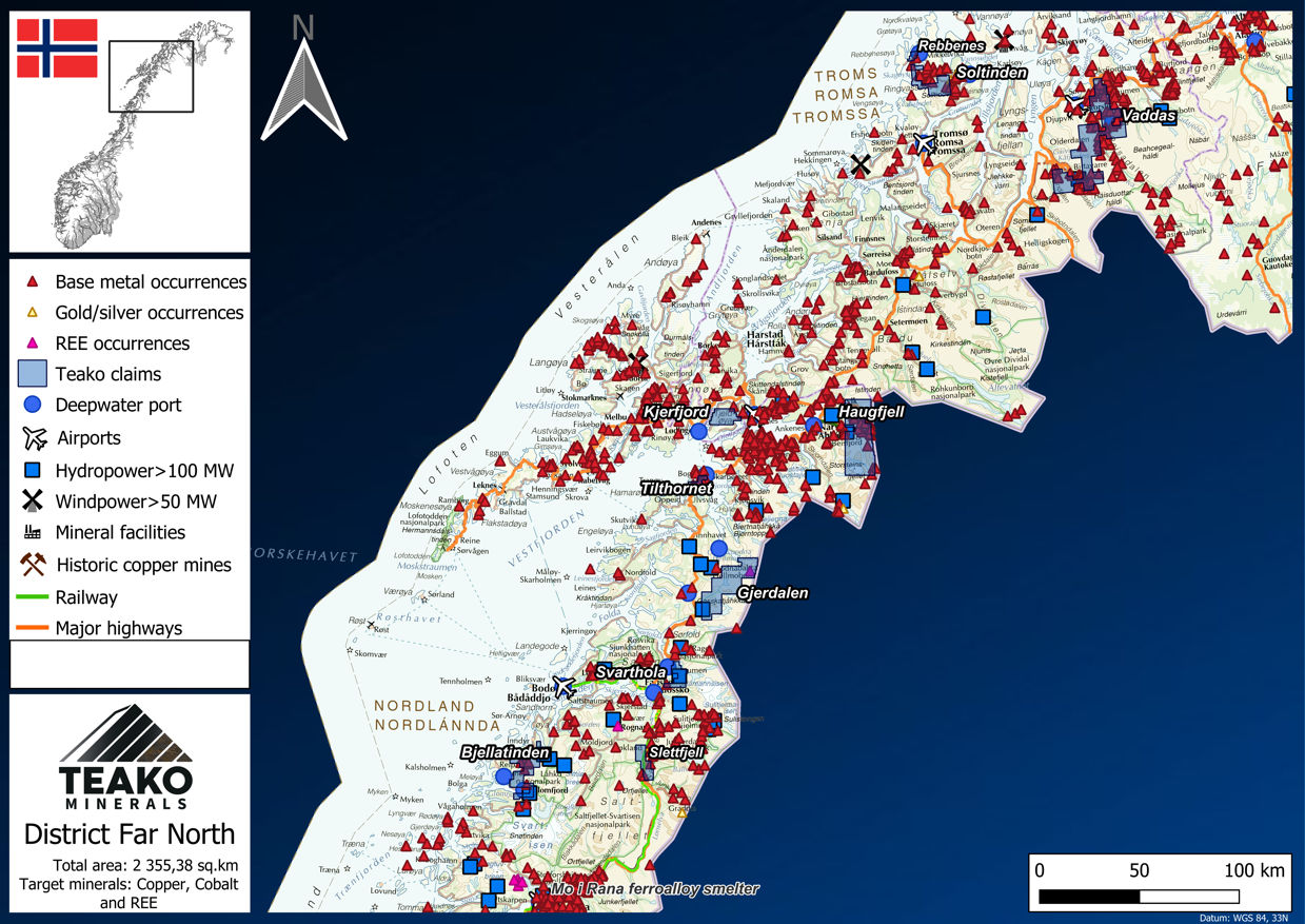 Figure 1: District Far North License Map