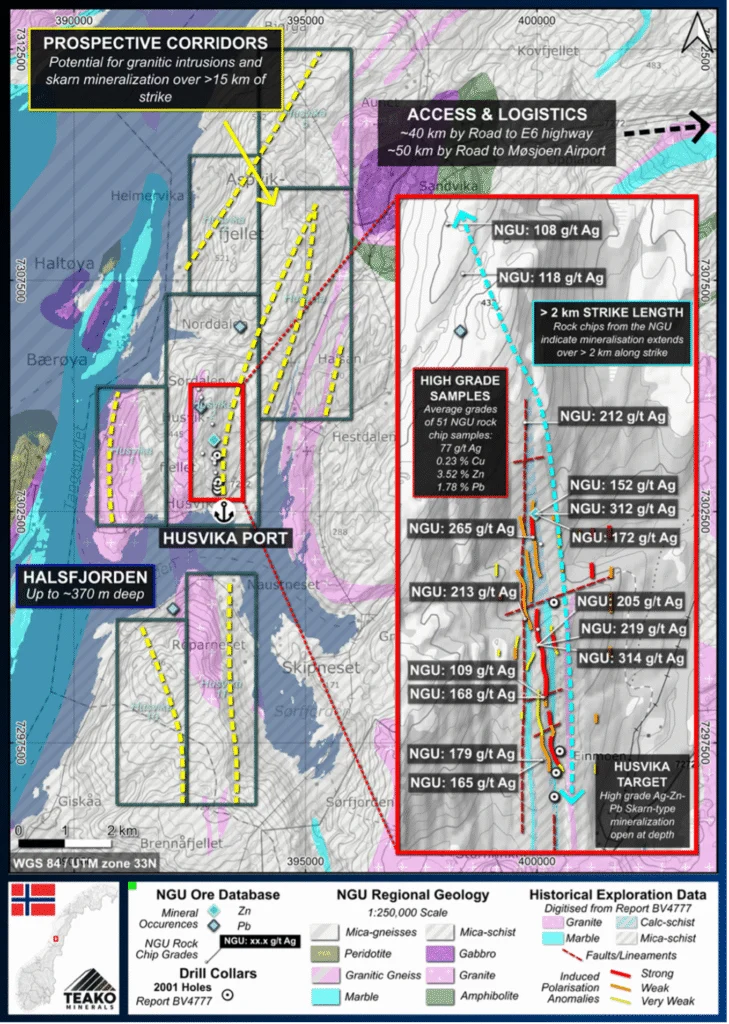 Figure 2: Overview of the Husvika Project, Husvika project