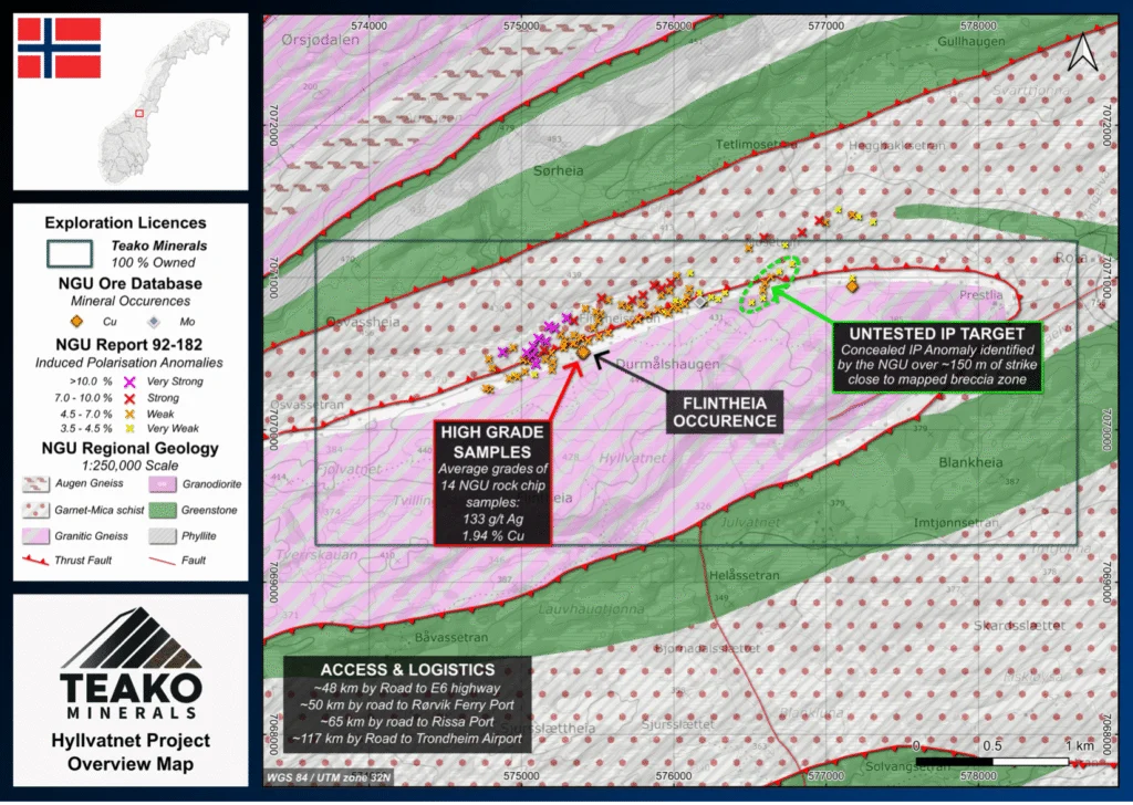 Figure 4: Overview of the Hyllvatnet Project, Hyllvatnet project